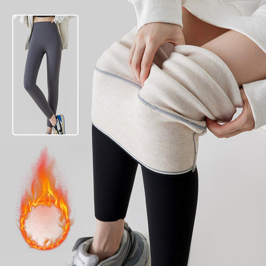 High Waist Cashmere Leggings Winter