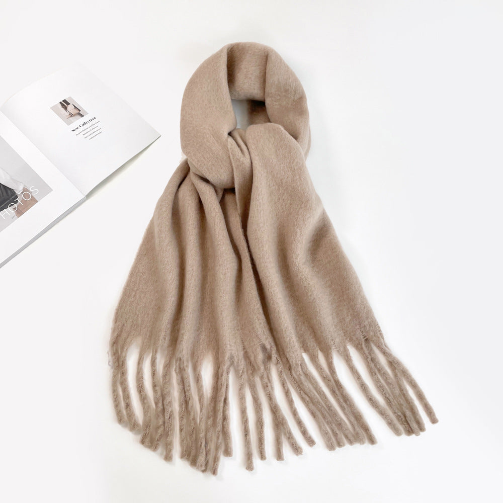 Haima Fur Scarf For Women All-match High Sense