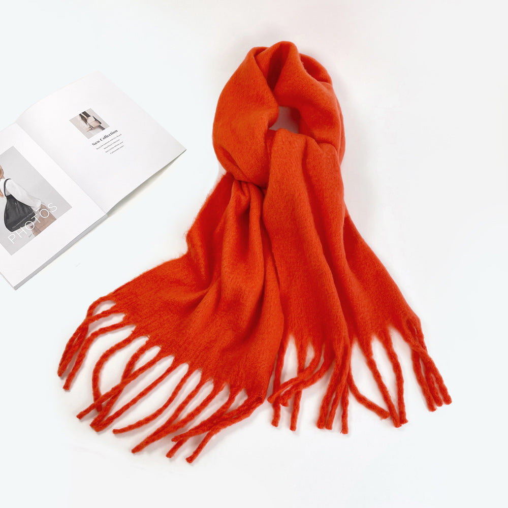 Haima Fur Scarf For Women All-match High Sense