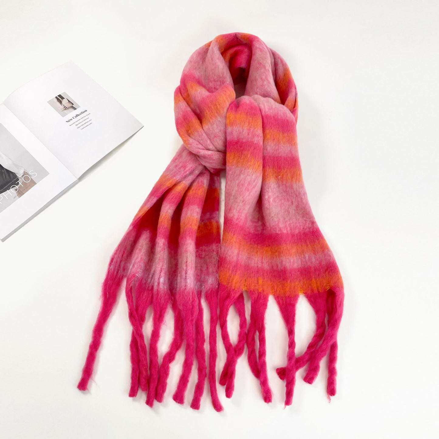 Haima Fur Scarf For Women All-match High Sense