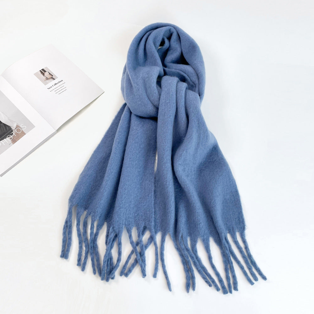 Haima Fur Scarf For Women All-match High Sense